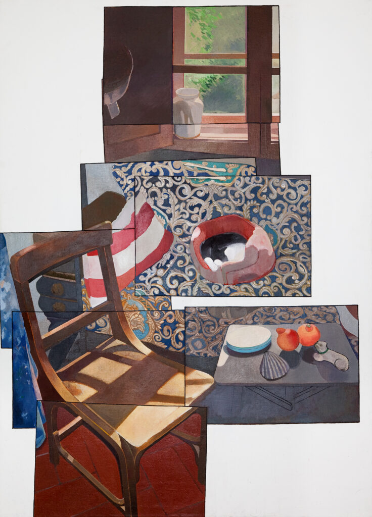 Florentiner Interieur I, 2009
180 x 130 cm, Acryl/Lwd.