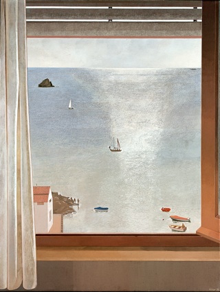 Licht im August, Cadaquess,  Tempera/Lwd., 120 x 90 cm, 1975