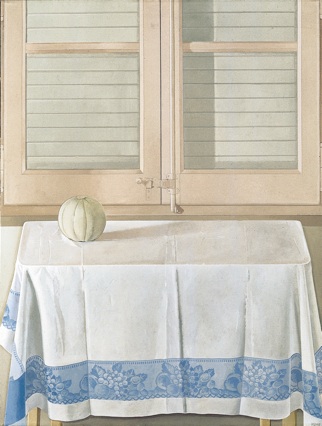 Melone I, Cadaques, Tempera/Lwd., 120 x 90 cm, 1973